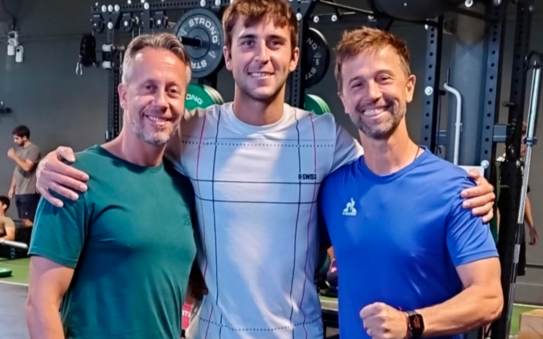 Néstor Vicente impulsa la nutrición científica en el tenis de élite internacional
